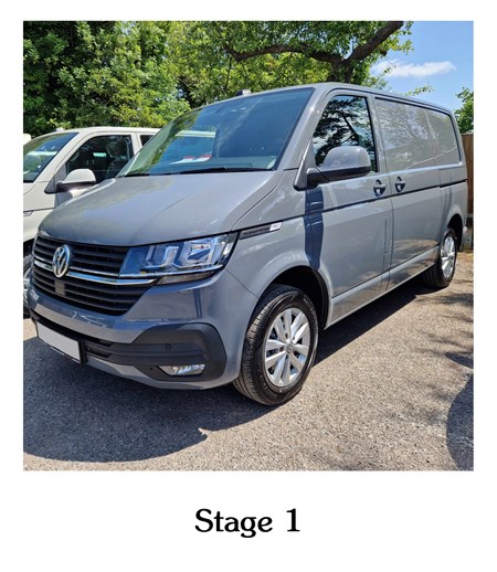 Convert Your Van - Stage 1 - VW Van pre-conversion