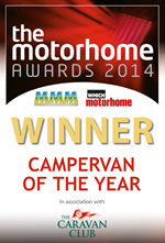 Bilbo's Campervan Awards - 2013 Campervan of the Year - The Motorhome Awards