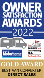 Bilbo's Campervan Awards - 2022 Best Van Converter - Direct Sales - The Camping and Caravanning Club