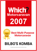 Bilbo's Campervan Awards - 2007 Best multi-purpose Motorcaravan - WHICH Motorcaravan Awards