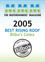 Bilbo's Campervan Awards - 2005 Best Rising Roof - MMM Award
