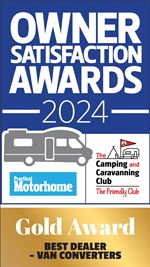 Bilbo's Campervan Awards - 2024 Best Van Converter - Dealer  - The Camping and Caravanning Club