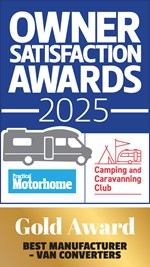 Bilbo's Campervan Awards - 2025 Best Van Converter - Manufacturer - The Camping and Caravanning Club