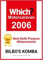Bilbo's Campervan Awards - 2006 Best Multi-Purpose Motorcaravan - WHICH Motorcaravan Awards
