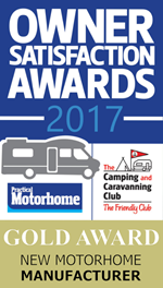 Bilbo's Campervan Awards - 2017 Best Motorhome Manufacturer - The Camping and Caravanning Club