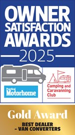 Bilbo's Campervan Awards - 2025 Best Van Converter - Supplying Dealer  - The Camping and Caravanning Club